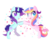 Size: 893x720 | Tagged: safe, artist:sorasku, oc, oc only, oc:misty star, pony, unicorn, female, heart eyes, mare, wingding eyes