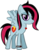 Size: 642x816 | Tagged: safe, artist:lightningbolt, derpibooru exclusive, oc, oc only, oc:melancholia, pegasus, pony, g4, .svg available, cutie mark, dyed mane, emo, eyeliner, female, freckles, hair over one eye, jewelry, looking at you, makeup, necklace, panic! at the disco, show accurate, simple background, skunk stripe, smiling, solo, svg, teenager, transparent background, vector, wings, wristband