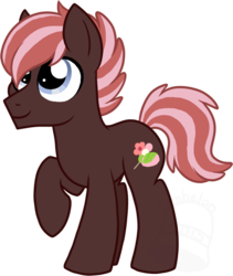 Size: 592x700 | Tagged: safe, artist:tambelon, oc, oc only, oc:sakura mochi, earth pony, pony, male, simple background, solo, stallion, transparent background