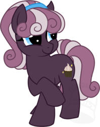 Size: 600x758 | Tagged: safe, artist:tambelon, oc, oc only, oc:violet velvet, earth pony, pony, female, mare, solo