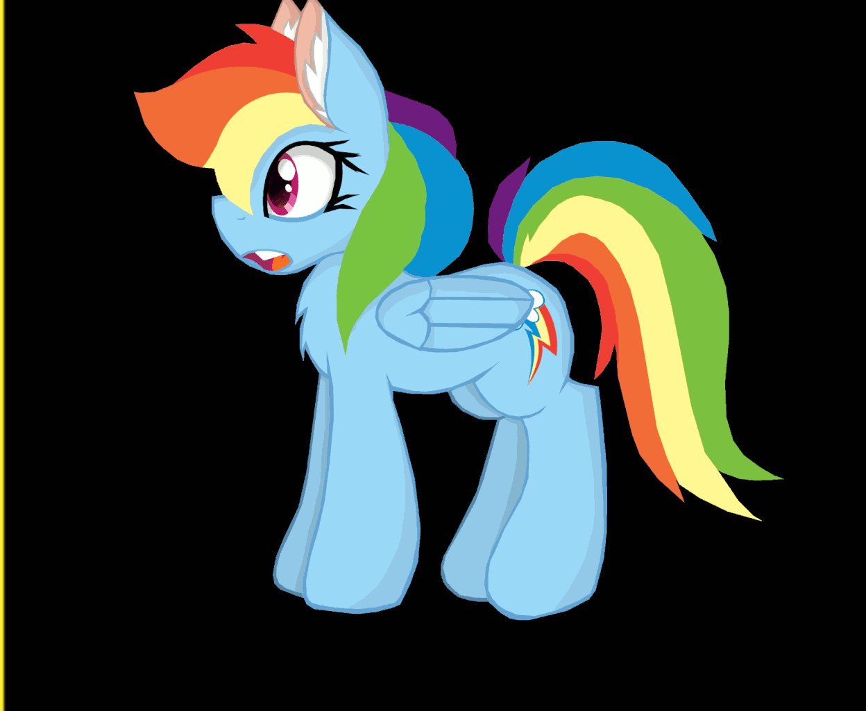 1390845 safe, artistcuddlelamb, rainbow dash, animated,