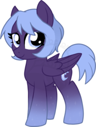 Size: 600x791 | Tagged: safe, artist:tambelon, oc, oc only, oc:starfall, pegasus, pony, female, mare, solo