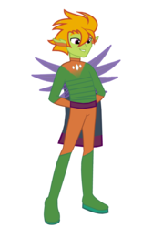 Size: 2424x3392 | Tagged: safe, artist:sunsetshimmer333, thorax, changedling, equestria girls, g4, boots, equestria girls-ified, high heel boots, high res, king thorax, male, shoes, simple background, solo, transparent background