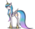 Size: 4092x3444 | Tagged: safe, artist:drekisaga, princess celestia, alicorn, pony, g4, crown, female, high res, jewelry, looking at you, mare, peytral, regalia, simple background, solo, transparent background