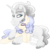 Size: 800x800 | Tagged: safe, artist:tambelon, oc, oc only, oc:opalescent pearl, oc:prince topaz, crystal pony, pony, unicorn, female, male, mare, oc x oc, shipping, size difference, stallion, straight, topalescent, watermark