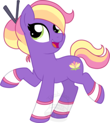 Size: 628x700 | Tagged: safe, artist:tambelon, oc, oc only, oc:serene grace, earth pony, pony, female, mare, solo, watermark, wristband