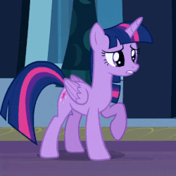 Size: 460x460 | Tagged: safe, screencap, twilight sparkle, alicorn, pony, g4, the cutie re-mark, animated, cute, dancing, female, folded wings, frown, gif, loop, mare, open mouth, raised hoof, raised leg, solo, stomping, talking, twiabetes, twilight sparkle (alicorn), worried