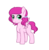 Size: 499x509 | Tagged: safe, artist:blitzcaliber, oc, oc only, oc:bubblegum, pegasus, pony, female, filly, offspring, parent:cheese sandwich, parent:pinkie pie, parents:cheesepie, simple background, solo, transparent background