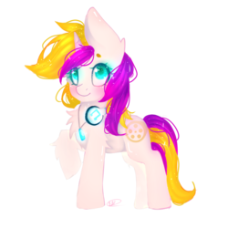 Size: 2500x2500 | Tagged: safe, artist:bossmeow, oc, oc only, oc:sprinkles, headphones, high res, simple background, solo, transparent background