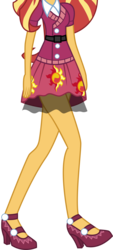 Size: 2897x6392 | Tagged: dead source, safe, artist:teentitansfan201, edit, vector edit, sunset shimmer, equestria girls, g4, my little pony equestria girls: friendship games, absurd resolution, clothes, cropped, dress, female, leg focus, legs, pictures of legs, shoes, simple background, solo, transparent background, vector