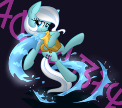 Size: 2700x2400 | Tagged: safe, artist:geraritydevillefort, aquarius (g4), earth pony, pony, g4, amphora, aquarius, black background, female, high res, jar, jug, mare, ponified, ponyscopes, simple background, solo, water, zodiac