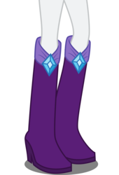 Size: 1620x2378 | Tagged: safe, artist:xebck, rarity, equestria girls, g4, boots, boots shot, clothes, gem, high heel boots, jewelry, legs, pictures of feet, pictures of legs, shoes, simple background, solo, transparent background