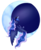 Size: 3585x4333 | Tagged: safe, artist:radiadiart, princess luna, alicorn, pony, g4, crescent moon, female, high res, moon, simple background, solo, spread wings, tangible heavenly object, transparent background