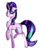 Size: 813x1041 | Tagged: safe, artist:symphstudio, starlight glimmer, pony, g4, chest fluff, female, looking at you, raised hoof, simple background, smiling, solo, transparent background