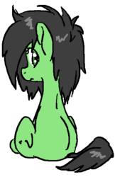 Size: 418x647 | Tagged: safe, artist:lockhe4rt, oc, oc only, oc:filly anon, earth pony, pony, colored sketch, female, filly, simple background, sketch, solo, transparent background