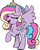 Size: 554x700 | Tagged: safe, artist:tambelon, oc, oc only, oc:hope diamond, pegasus, pony, female, jewelry, mare, offspring, parent:princess cadance, parent:shining armor, solo, tiara, watermark