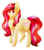 Size: 681x775 | Tagged: safe, artist:twinkepaint, oc, oc only, oc:pretty shine, pony, unicorn, female, mare, simple background, solo, tongue out, transparent background