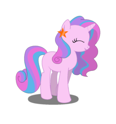 Size: 835x894 | Tagged: safe, artist:lavendus, oc, oc only, oc:star dreams, pony, unicorn, eyes closed, female, mare, simple background, solo, transparent background