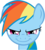 Size: 4258x4758 | Tagged: safe, artist:flutterguy317, part of a set, rainbow dash, g4, .svg available, absurd resolution, close-up, evil smile, female, grin, simple background, smiling, solo, transparent background, vector