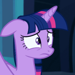 Size: 509x508 | Tagged: safe, screencap, twilight sparkle, alicorn, pony, g4, the cutie re-mark, animated, cropped, female, floppy ears, folded wings, frown, gif, gritted teeth, mare, open mouth, solo, surprised, twilight sparkle (alicorn), worried