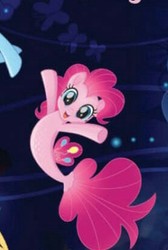 Size: 277x413 | Tagged: safe, screencap, pinkie pie, earth pony, pony, seapony (g4), g4, my little pony: the movie, cropped, cute, diapinkes, dorsal fin, female, fin, fish tail, flowing mane, flowing tail, looking at you, mare, ocean, open mouth, open smile, scales, seaponified, seapony pinkie pie, seaquestria, smiling, smiling at you, species swap, swimming, tail, that pony sure does love being a seapony, underwater, water