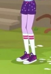 Size: 275x401 | Tagged: safe, sci-twi, twilight sparkle, equestria girls, g4, my little pony equestria girls: legend of everfree, camp everfree outfits, clothes, converse, legs, pictures of legs, shoes, shorts, sneakers, socks