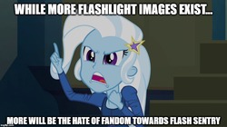 Size: 896x500 | Tagged: safe, edit, edited screencap, screencap, trixie, equestria girls, g4, my little pony equestria girls: rainbow rocks, angry trixie meme, female, image macro, meme, solo, trixie yells at everything