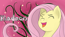 Size: 5464x3072 | Tagged: safe, artist:my-little-poni, fluttershy, pegasus, pony, g4, absurd resolution, element of kindness, eyes closed, female, kindness, open mouth, solo