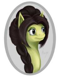 Size: 868x1124 | Tagged: safe, artist:hengebellika, oc, oc only, oc:henge, earth pony, pony, bust, female, mare, portrait, solo