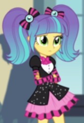 Size: 316x464 | Tagged: safe, screencap, pixel pizazz, equestria girls, g4, my little pony equestria girls: rainbow rocks, cropped, female, solo