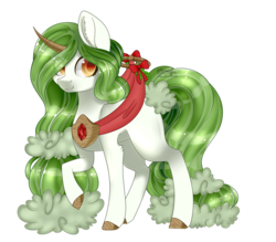 Size: 1777x1559 | Tagged: safe, artist:ohhoneybee, oc, oc only, oc:snowbelle, pony, unicorn, colored pupils, female, mare, raised hoof, solo