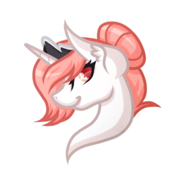 Size: 1832x1820 | Tagged: safe, artist:amazing-artsong, oc, oc only, oc:peachy clean, pony, unicorn, bust, colored pupils, female, mare, portrait, simple background, solo, transparent background