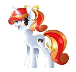 Size: 1782x1681 | Tagged: safe, artist:scarlet-spectrum, oc, oc only, oc:dragon roll, pony, commission, happy, one eye closed, open mouth, simple background, solo, transparent background, wink