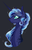 Size: 762x1203 | Tagged: safe, artist:australian-senior, princess luna, alicorn, pony, g4, bust, female, gray background, simple background, solo