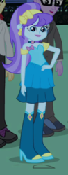 Size: 196x499 | Tagged: safe, screencap, aqua blossom, micro chips, nolan north, equestria girls, g4, my little pony equestria girls, boots, clothes, cropped, fall formal outfits, glasses, high heel boots, shoes, sneakers