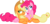 Size: 2106x1000 | Tagged: safe, artist:storfulsten, applejack, pinkie pie, pony, g4, duckface, female, lesbian, prone, ship:applepie, shipping, simple background, transparent background