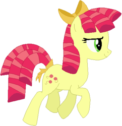 Size: 398x412 | Tagged: safe, artist:ra1nb0wk1tty, candy twirl, pony, g4, simple background, solo, white background