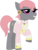 Size: 300x393 | Tagged: safe, artist:ra1nb0wk1tty, prim hemline, pony, g4, female, simple background, solo, white background