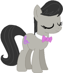 Size: 320x370 | Tagged: safe, artist:ra1nb0wk1tty, octavia melody, earth pony, pony, g4, female, simple background, solo, white background