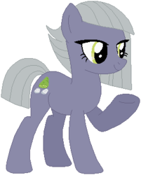 Size: 281x349 | Tagged: safe, artist:ra1nb0wk1tty, limestone pie, earth pony, pony, g4, female, simple background, solo, white background