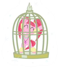 Size: 1280x1448 | Tagged: safe, artist:masem, artist:sollace, edit, pacific glow, earth pony, pony, bipedal, cage, cage dancing, cute, dancing, female, glowstick, jewelry, leg warmers, mare, necklace, pacifier, pigtails, show accurate, simple background, solo, sparkles, transparent background, vector