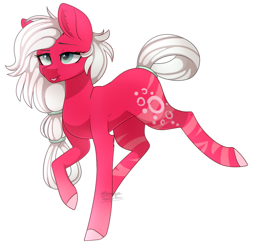 Mlp Oc Raspberry Daylight #1394326 - safe, artist:ohhoneybee, oc, oc only, oc:raspberry cake ...