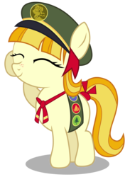 Size: 2194x3000 | Tagged: safe, artist:brony-works, tag-a-long, pony, g4, eyes closed, female, filly, high res, simple background, solo, transparent background, vector