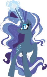Size: 390x642 | Tagged: safe, artist:ra1nb0wk1tty, nightmare rarity, rarity, pony, unicorn, g4, female, glowing horn, horn, mare, raised hoof, simple background, solo, white background