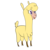 Size: 2000x2000 | Tagged: dead source, safe, artist:php47, paprika (tfh), alpaca, them's fightin' herds, colored, community related, female, high res, simple background, solo, tongue out, transparent background