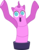 Size: 4096x5188 | Tagged: safe, artist:parclytaxel, g4, the one where pinkie pie knows, .svg available, absurd resolution, airdancer, no pony, simple background, transparent background, vector, wacky waving inflatable tube pony