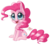 Size: 800x713 | Tagged: safe, artist:unisoleil, pinkie pie, earth pony, pony, g4, chibi, female, simple background, sitting, smiling, solo, transparent background