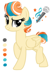 Size: 903x1259 | Tagged: safe, artist:ifijustlayhere, oc, oc only, oc:santana, pegasus, pony, female, mare, reference sheet, simple background, solo, transparent background