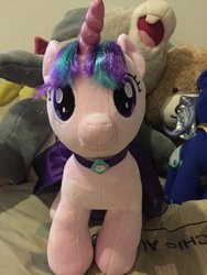 Size: 1024x1365 | Tagged: safe, artist:angelicorexx, starlight glimmer, g4, build-a-bear, irl, photo, plushie