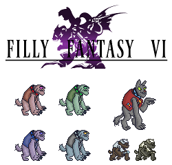 Size: 250x240 | Tagged: safe, artist:rydelfox, rover, diamond dog, g4, diamond dog guard, filly fantasy vi, pixel art, sprite